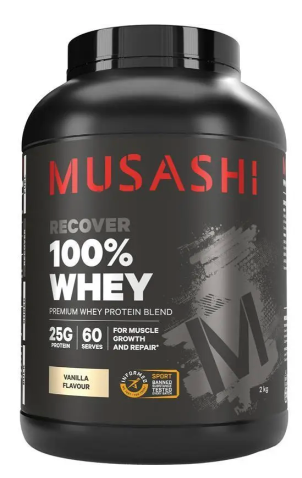 Musashi 100% Whey Vanilla 2kg