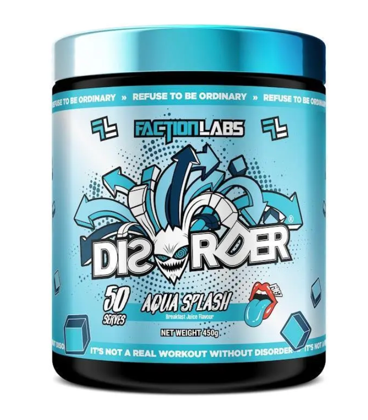 Faction Labs Disorder Original - 50 serves Aqua Splash