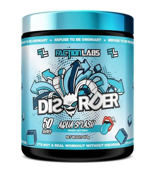 Faction Labs Disorder Original - 50 serves Aqua Splash