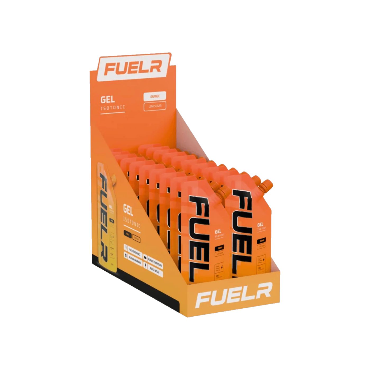 FUELR isotonic energy gel orange